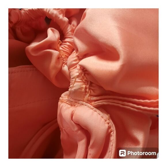 80s Julie Duroche After Six Ruched Ruffle Rosette One Shoulder Prom Dress - Picture 7 of 8